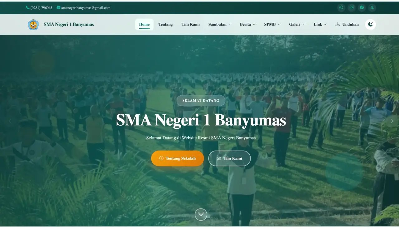 Company Profile SMA Negeri 1 Banyumas